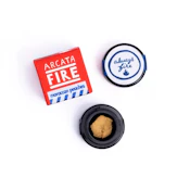 Arcata Fire T1 100% Live Rosin Cold Cure Concentrate 1g Indica Georgia Peach Pie