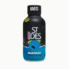 ST IDES - St. Ides - Drink - Blue Razz 4oz Shot 100mg Main Image