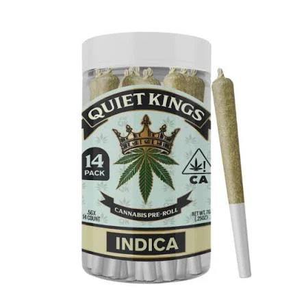 Quiet Kings - Quiet Kings - Preroll - Greenhouse - Grape God 14pk - 7g Main Image