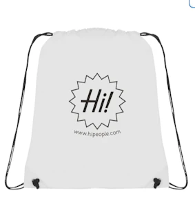 Hi! People - Hi! People Drawstring Bag