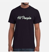 Black Hi! People Shirts - XXL