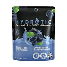 HYDROTIC - Hydrotic - Edible - Gummies - Blueberry - 100mg Main Image