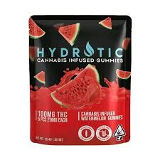 HYDROTIC - Hydrotic - Edible - Gummies - Watermelon - 100mg Main Image