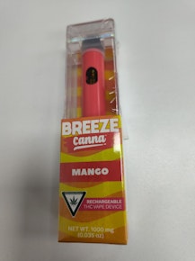 Breeze | Mango | 1g AIO vape cart