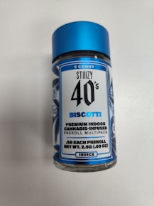 Stiiizy | Biscotti | 2.5 g Multipack Infused Preroll