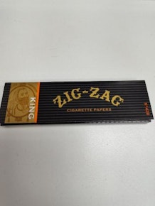 zig zag black king size cigarette paper