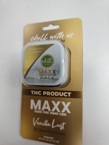 Chill Medicated | Vanilla Lust | MAXX 1:1 Body Rub | 1000mg