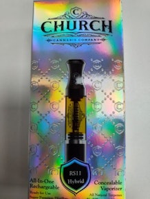Church RS11 1g Disposable Cart