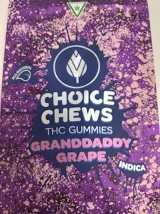 CHOICE LABS - Choice | Granddaddy Grape | Indica | Gummies | 100mg