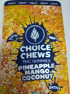 CHOICE - Choice | Pineapple Mango Coconut | 200 mg Gummies