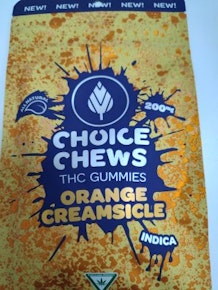 Choice | Orange Creamsicle | 200mg Gummies