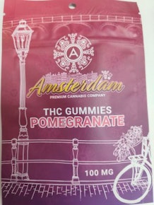 Amsterdam | Pomegranate 2x50mg | Gummies | 100mg