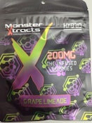 MONSTER X-GRAPE LIMEADE-200mg-GUMMIES