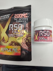Monster - Monster Xtracts | 20-10mg Tablets | 200mg | HR / Apple Pie gummies