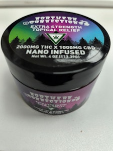 NO BRAND - Northern Connections | Topical Relief Extra Strength | 2:1 | 2000mg THC 1000mg CBD