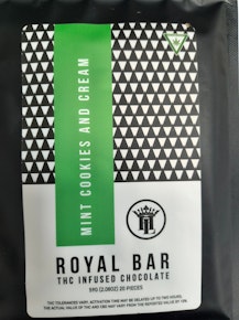 Royal Bar | Mint Cookies and Cream | 200 mg Chocolate