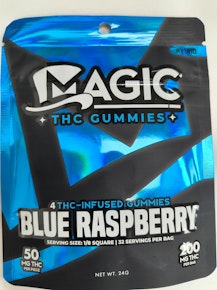 Magic | Blue Raspberry | 200 mg Gummies