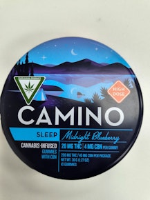 Camino | Midnight Blueberry | Gummies | 200mg | HR