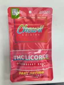 Chewii | Licorice Bricks | 200mg Gummies