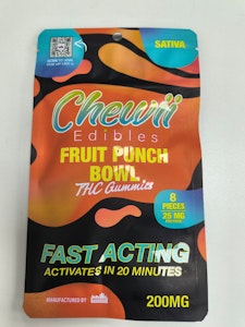 Chewii - Chewii | Fruit Punch Bowl | 200 mg Gummies
