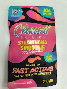 Chewii | Strawnana | 200 mg Gummies