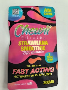 Chewii - Chewii | Strawnana | 200 mg Gummies