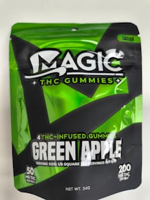 Magic | Green Apple| Gummies | 200mg
