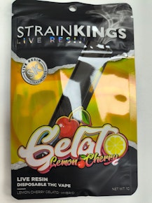 Strain King | Lemon Cherry Gelato | 1g Live Resin AIO