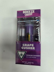 Breeze | Grape Gusher | 1g 510 Vape Cart