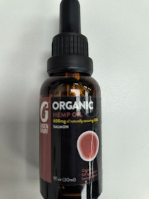 Green Gruff | Salmon | Organic Hemp Oil | 600mg