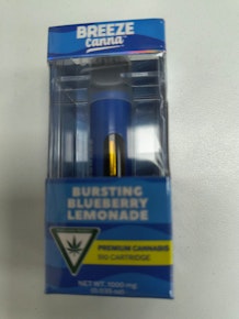 Breeze | Bursting Blueberry Lemonade | 510 1g Vape Cart