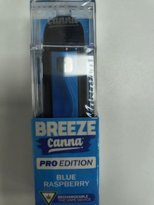 Breeze Pro | Blue Raspberry | 1g AIO Vape Cart