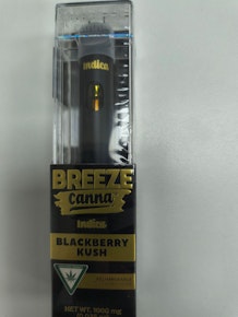 Breeze | Blackberry Kush | 1g Live Resin AIO Vape Cart