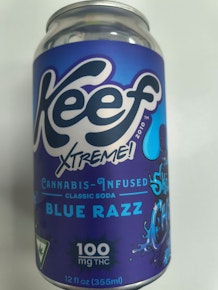 Keef | Blue Razz Xtreme | 100mg | Beverage | HR