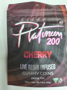 Platinum Vape - PVG | Cherry | 200mg Gummies
