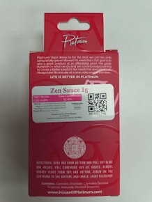 PV | Zen Souce | 1g Vape Cart