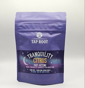 TAPROOT - Tap Root - Tranquility - 10mg THC : 10mg CBN x 10pk - Edible