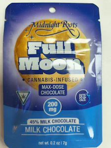 Full Moon - Midnight Full Moon | Milk Chocolate | 200mg Chocolate