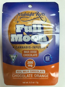 Midnight Full Moon | Chocolate Orange | 200mg Chocolate