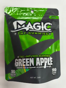 Magic | Green Apple | 200mg Gummies
