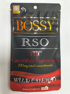 Bossy - Bossy | Wild Cherry | 200 mg RSO Gummies