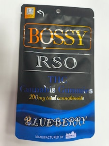 Bossy - Bossy | Blueberry RSO | 200 mg Gummies