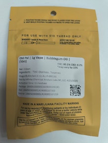 Old Pal | Bubblegum OG | 1g Vape Cart