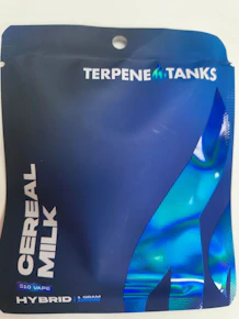 Terpene Tank | Cereal Milk | 1g 510 Vape Cart