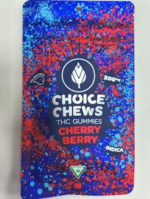 Choice | Cherry Berry Indica | 200 mg Gummies