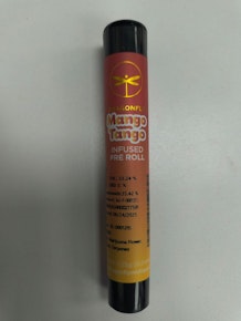 Dragonfly | Mango Tango | 1.25g Infused Preroll