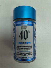 Stiiizy | Biscotti | 2.5g Multipack Preroll