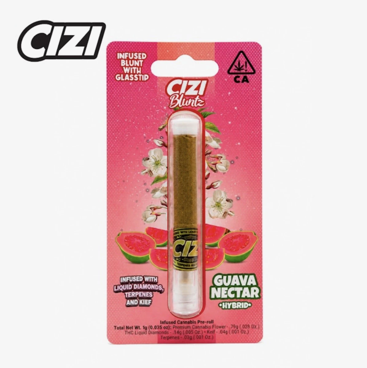 Cizi - CIZI - Guava Nectar 1G Infused Blunt W/Glass Tip (H) Main Image