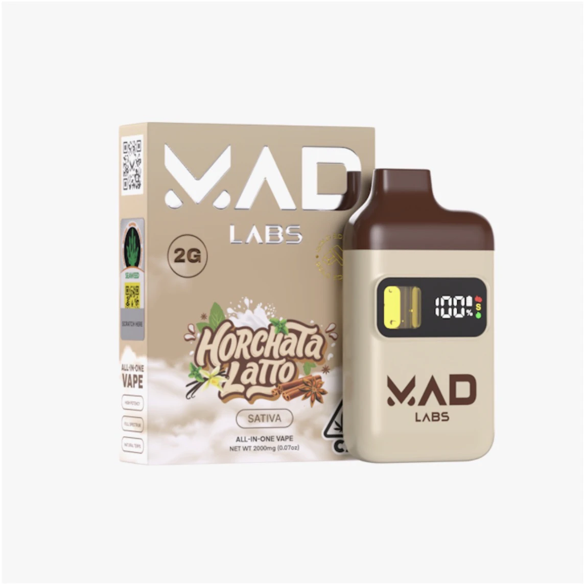Mad Labs - Mad Labs - Horchata Latto 2G AIO (S) Main Image