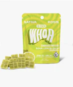 WHOA - Rosin Gummy Sour Lemon Drop 10PK 100MG (S)